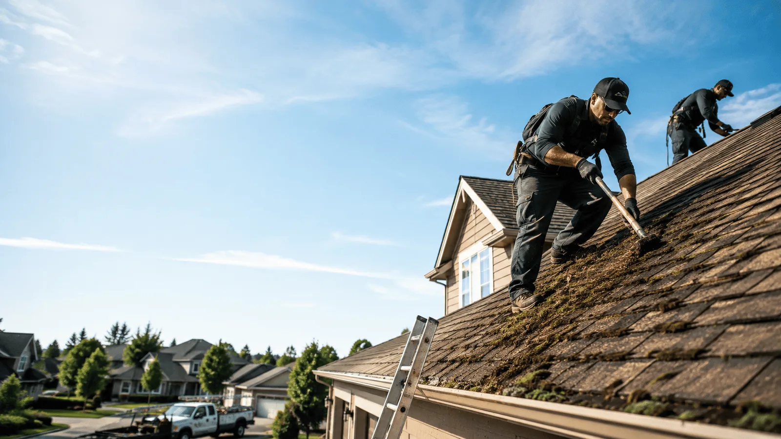 Roof Moss Removal in Unity, WI near me